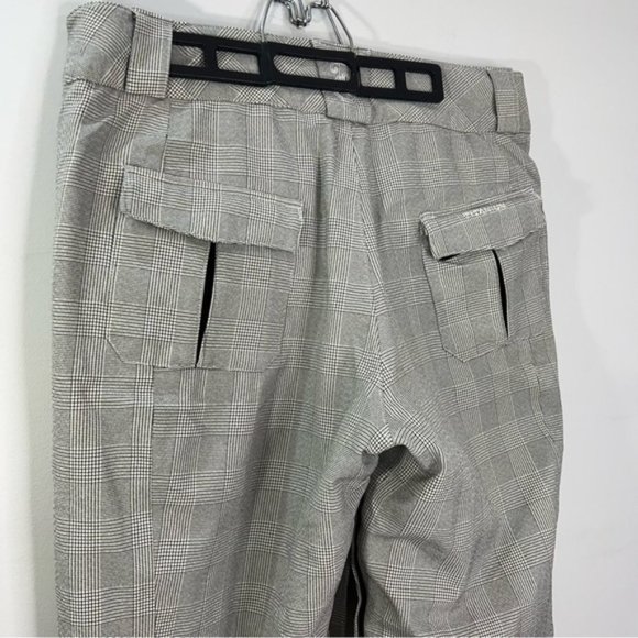 Columbia Pants - COLUMBIA Titanium Omni-Tech black white plaid check snow pants L